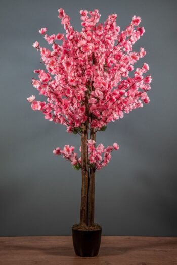 150 Cm Pembe Renk Yapay Bahardalı Ağacı