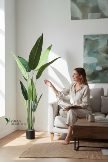 180 Cm Boyunda 14 Dallı Lüks Yoğun Starliçe Ağacı