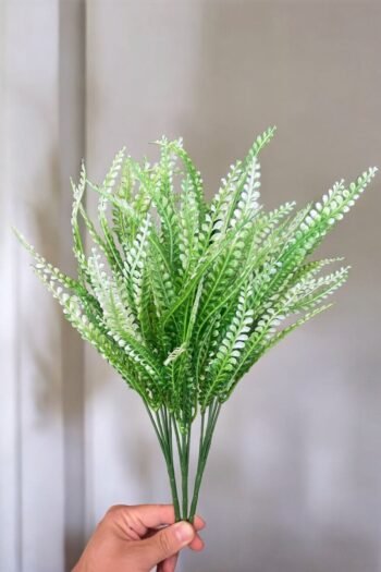 5 Dallı Yapay Dekor Yeşillik Demeti Aşk Merdiveni