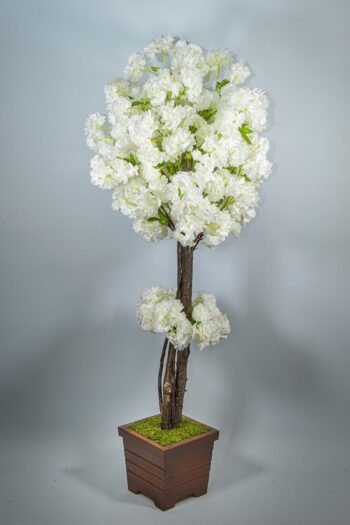 Beyaz Bahar Dalı Ağacı 140 cm